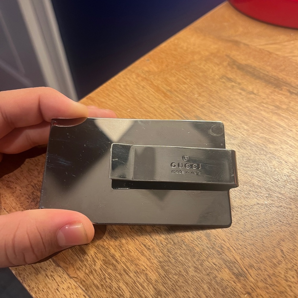 Gucci Silver Money Clip